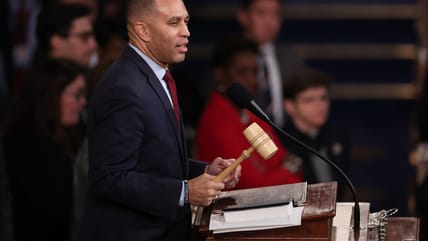 Hakeem Jeffries commences historic role as House minority leader with stirring speech