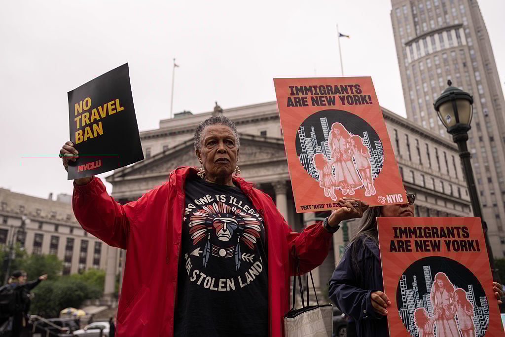 Trump travel ban, protest, theGrio.com